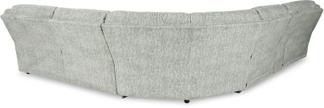 Signature Design by Ashley® McClelland 5-Piece Gray Power Reclining Sectional with Chaise 2