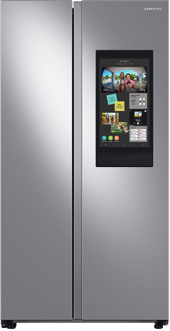 Samsung 27.3 Cu. Ft. Fingerprint Resistant Stainless Steel Side-by-Side Refrigerator