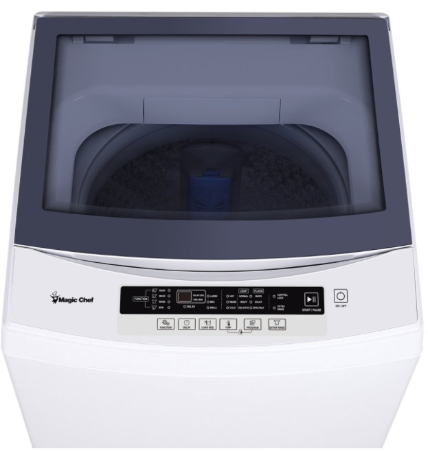 Magic Chef® 3.0 Cu. Ft. White Compact Top Load Washer 2