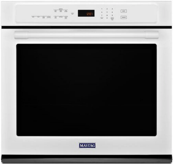 Maytag® 30" Electric Built In Single Oven-White