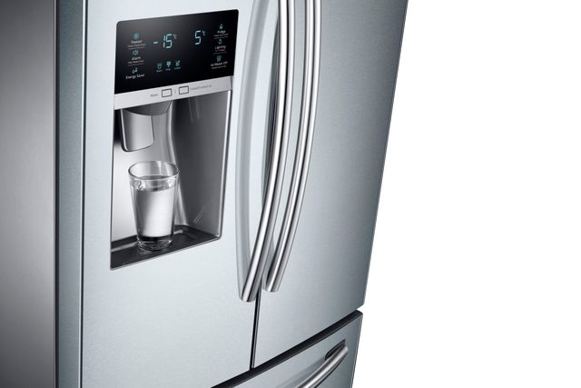 Samsung 26.0 Cu. Ft. 3-Door French Door Refrigerator-Stainless Steel 4