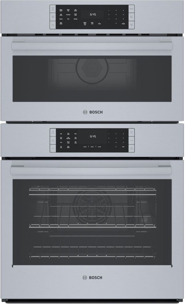 Bosch Benchmark® Series 30" Stainless Steel Electric Built In Oven/Micro Combo-1