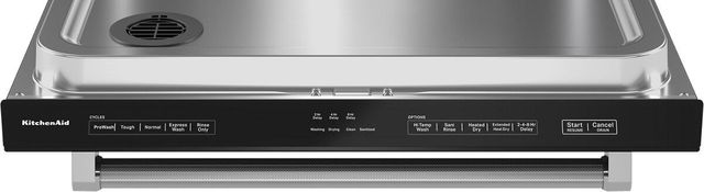KitchenAid® 24" Black Top Control Built In Dishwasher 7