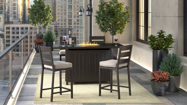 Signature Design by Ashley® Perrymount Brown Barstool 4