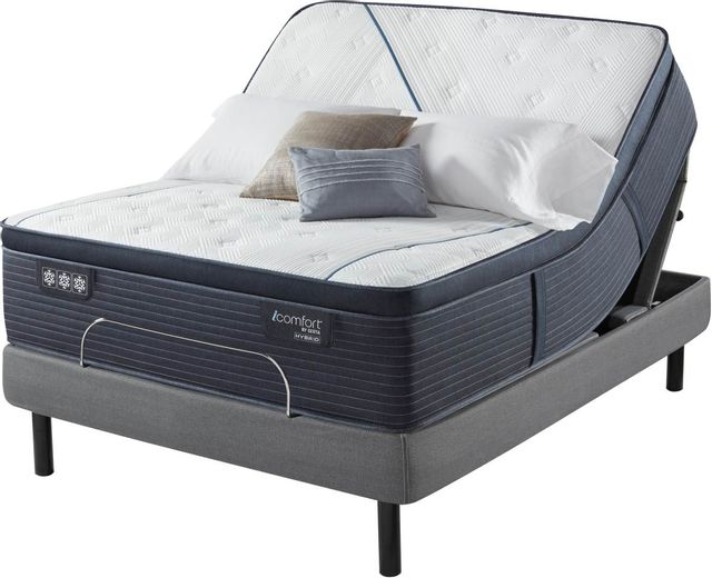 Serta® iComfort® Hybrid CF4000 Quilted Medium Pillow Top Queen Mattress 8