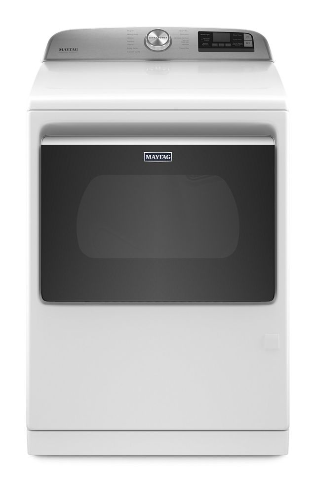 Maytag® 7.4 Cu. Ft. White Top Load Gas Dryer 0