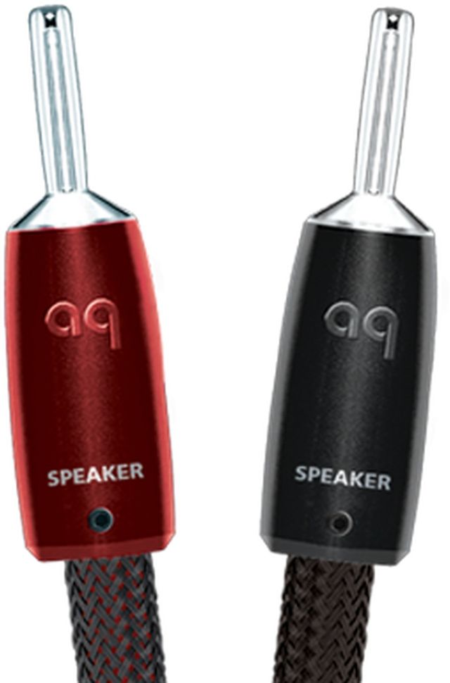 AudioQuest® ThunderBird BASS Blue 15 Ft. Speaker Cable 1