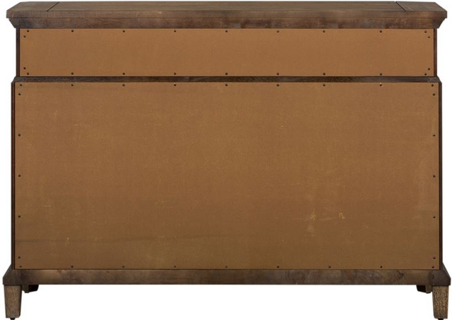 Liberty Furniture Artisan Prairie Gray Dusty Wax Sliding Door Buffet-2