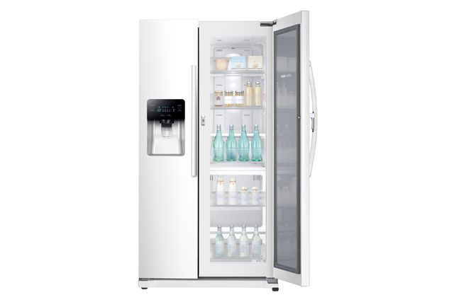 Samsung 24.7 Cu. Ft. White Side-By-Side Refrigerator 2