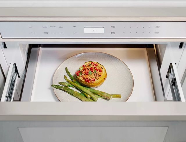 Thermador® Masterpiece® MicroDrawer® 1.2 Cu. Ft. Stainless Steel Built in Microwave 1