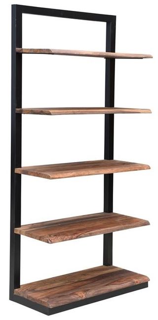 Coast To Coast Accents™ Brownstone Nut Brown Bookcase