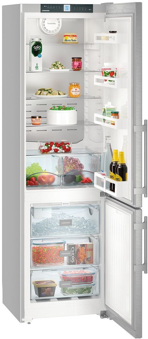 Liebherr 12.7 Cu. Ft. Stainless Steel Bottom Freezer Refrigerator-2