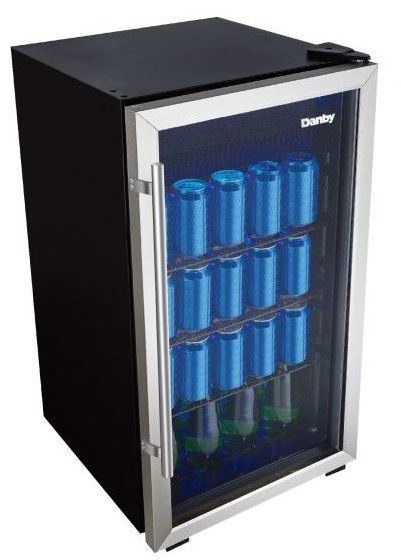 Danby® 3.1 Cu. Ft. Stainless Steel Beverage Center 4