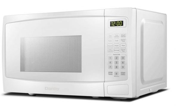 Danby® 1.1 Cu. Ft. White Countertop Microwave 5