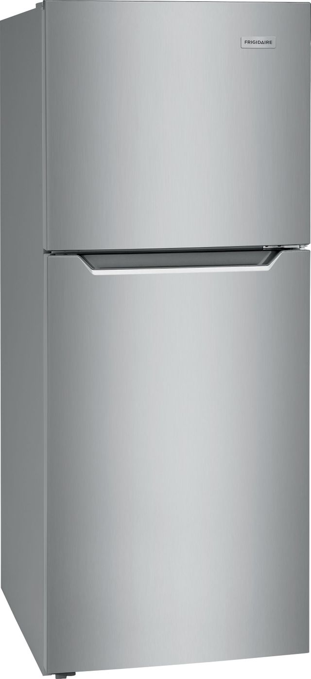 Frigidaire® 10.1 Cu. Ft. Brushed Steel Top Freezer Refrigerator 13