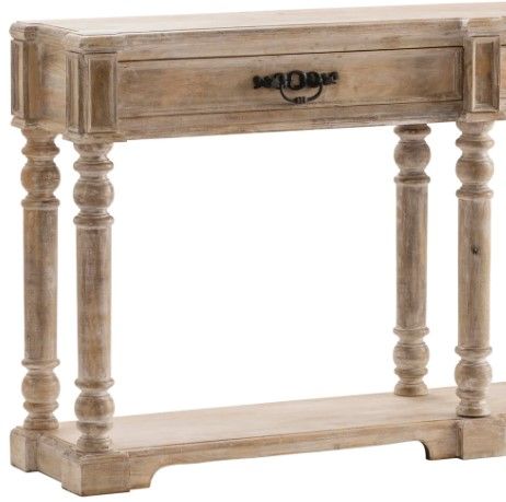 Crestview Collection Abbott Brown Console Table-1