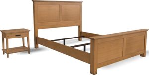 homestyles® Oak Park 2-Piece Brown Queen Panel Bedroom Set