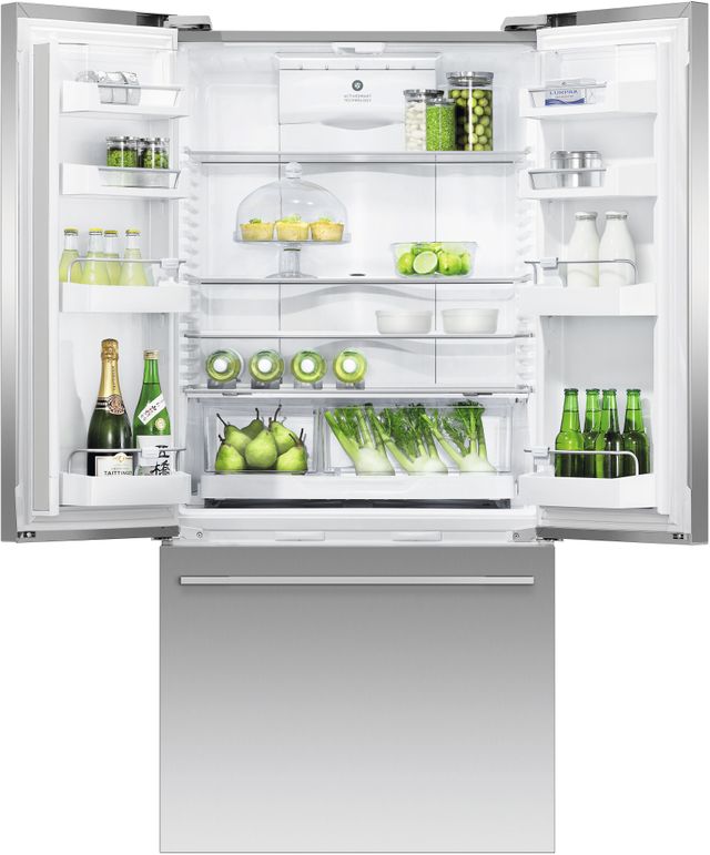 Fisher & Paykel Series 7 32 in. 16.9 Cu. Ft. Stainless Steel French Door Refrigerator-1