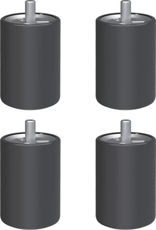 Bosch Black Stainless Steel Set of 4 Range Feet