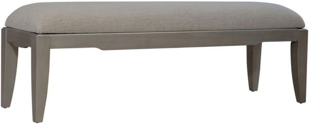 Liberty Luxe Living Light Gray Bed Bench-0