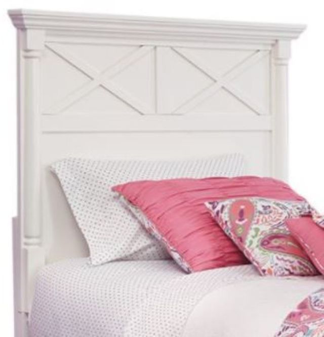Signature Design by Ashley® Kaslyn 3-Piece White Twin Panel Headboard Bed Set 1