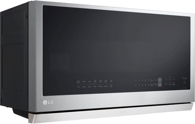 LG 2.1 Cu. Ft. PrintProof™ Stainless Steel Over The Range Microwave 21