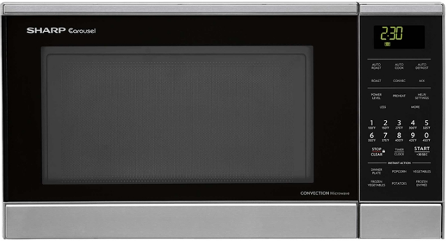 Sharp® Carousel Countertop Convection Microwave Oven-Stainless Steel