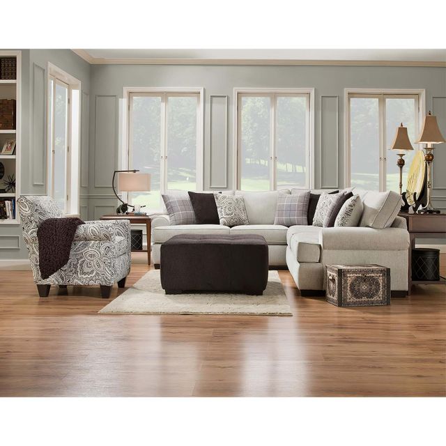 Corinthian Furniture Griffin 2-Piece Sectional Sofa-2