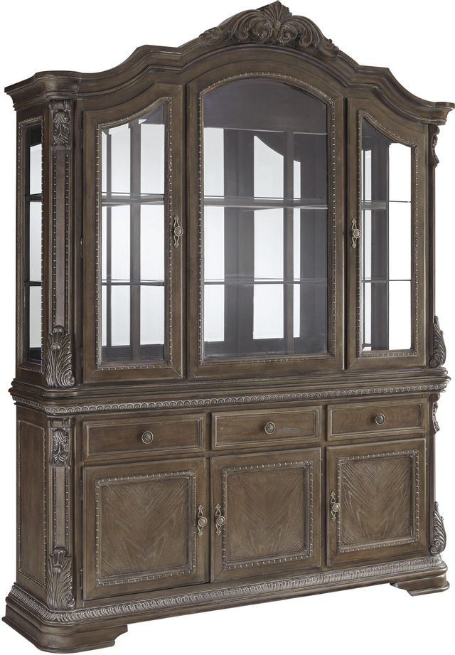 Signature Design by Ashley® Charmond Brown Dining Room China Cabinet 2