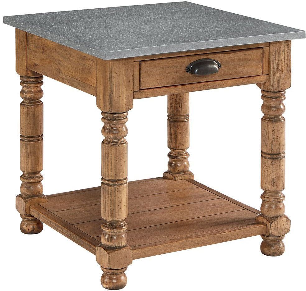 magnolia home end table