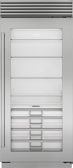 Sub-Zero® Classic Series 22.9 Cu. Ft. Stainless Steel Column Refrigerator