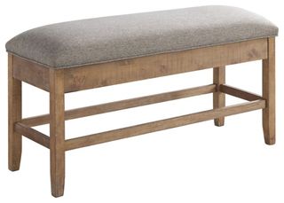 Signature Design by Ashley® Aleeda Brown/Gray Counter Height Dining Bench