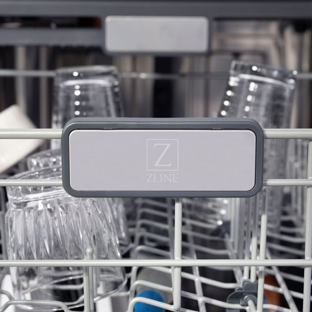 ZLINE Autograph Edition 24" White Matte Built In Dishwasher 8