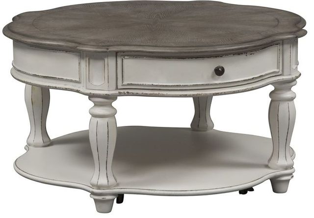 Liberty Furniture Magnolia Two-tone Cocktail Table-0