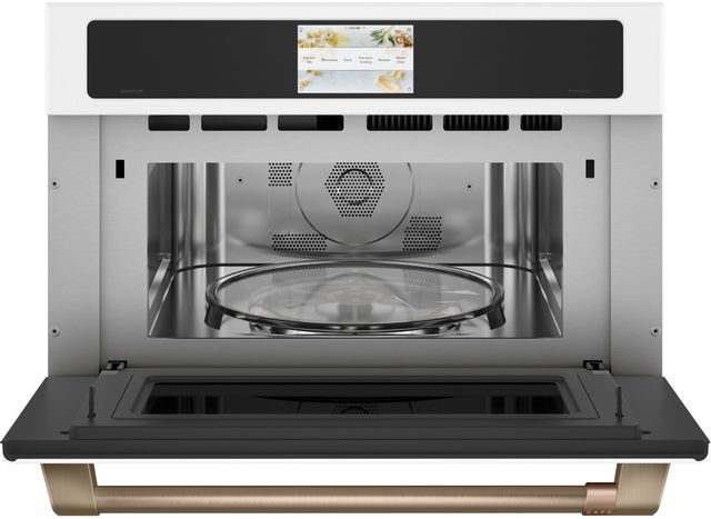 Café™ 29.75" Matte White Electric Oven/Micro Combo Built In [Scratch & Dent]  1