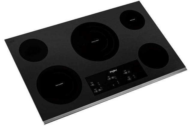 Whirlpool® 30" Stainless Steel Electric Cooktop-1