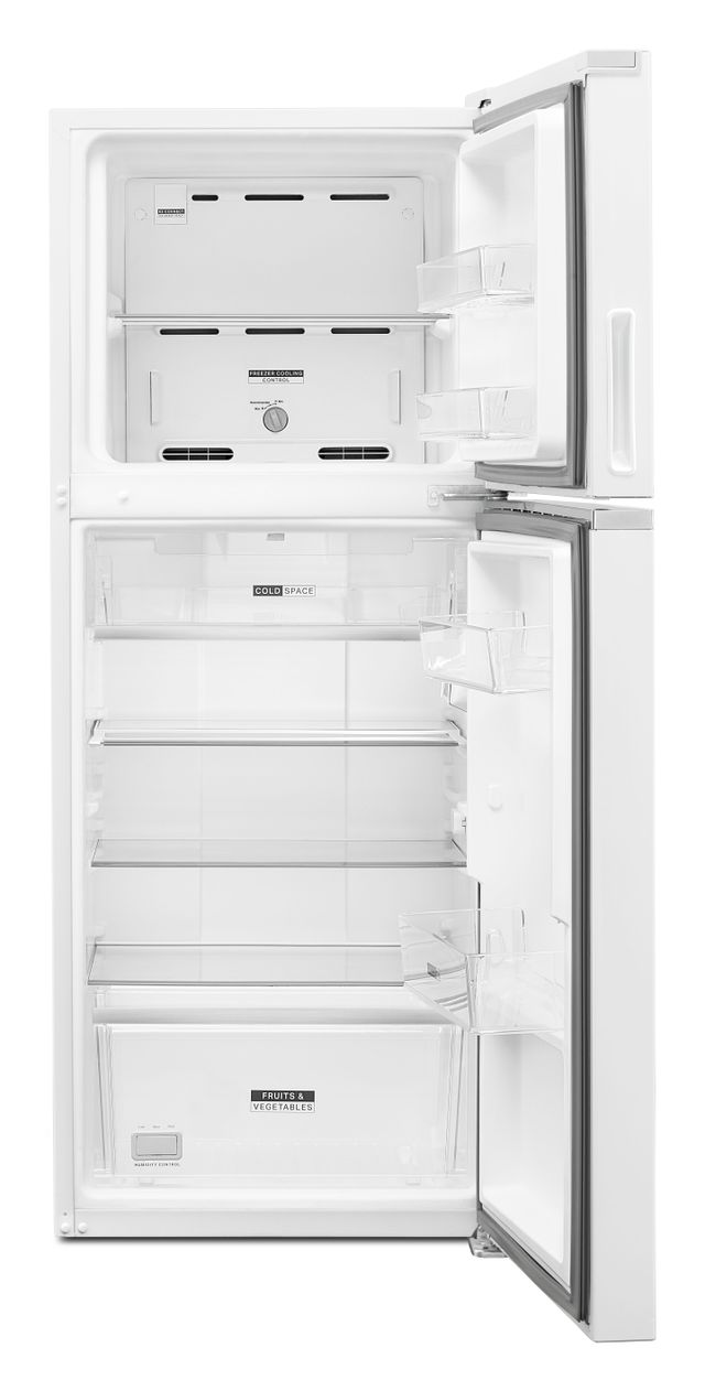 Réfrigérateur à congélateur supérieur de 24 po Whirlpool® de 11,6 pi³ - Blanc 1