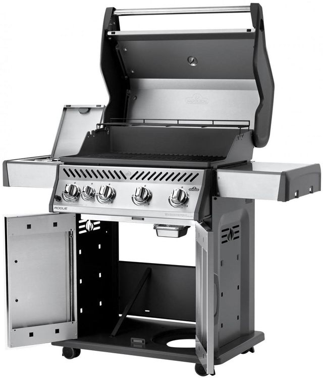 Napoleon Rogue® 525 Series 57" Stainless Steel Freestanding Grill 3