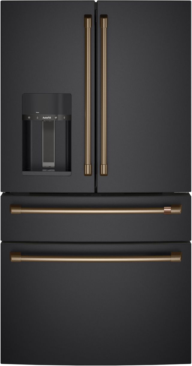 Café™ Brushed Bronze Refrigeration Handle Kit 1