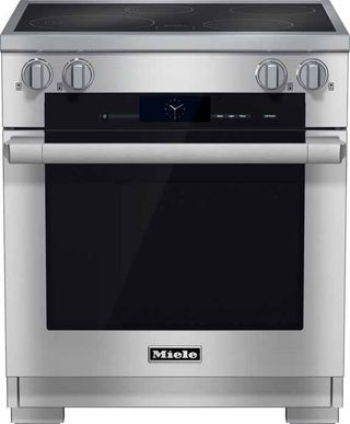 Miele 29.94" Clean Touch Steel Free Standing Electric Induction Range