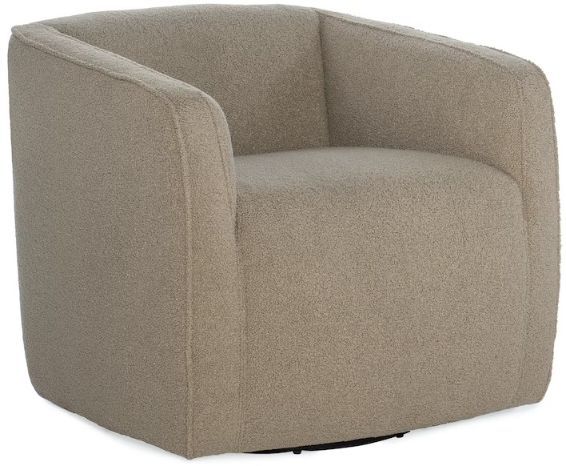 Hooker® Furniture Bennet Woolly Greige Swivel Club Chair-0