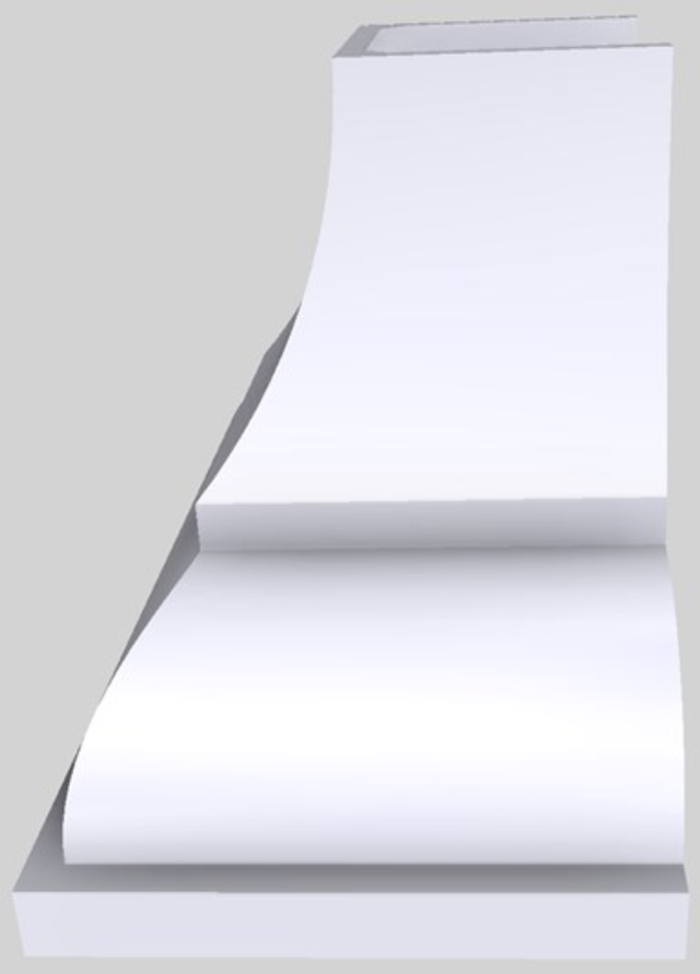 Vent-A-Hood® Designer Series 36" White Wall Mounted Range Hood-1