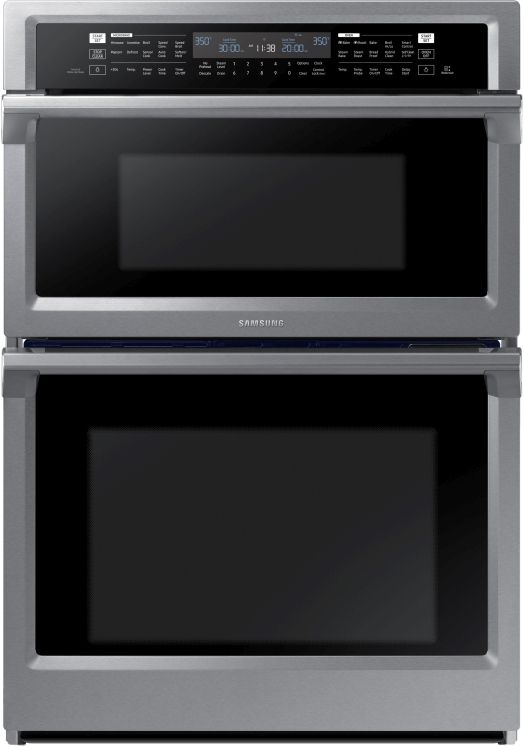 Samsung 30" Stainless Steel Microwave Combination Wall Oven 17