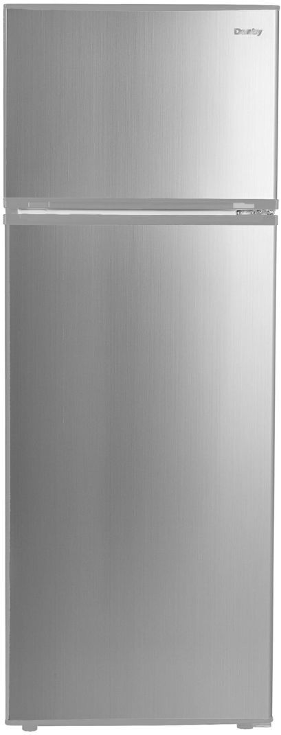 Danby® 21 in. 7.4 Cu. Ft. Stainless Steel Top Freezer Refrigerator ...