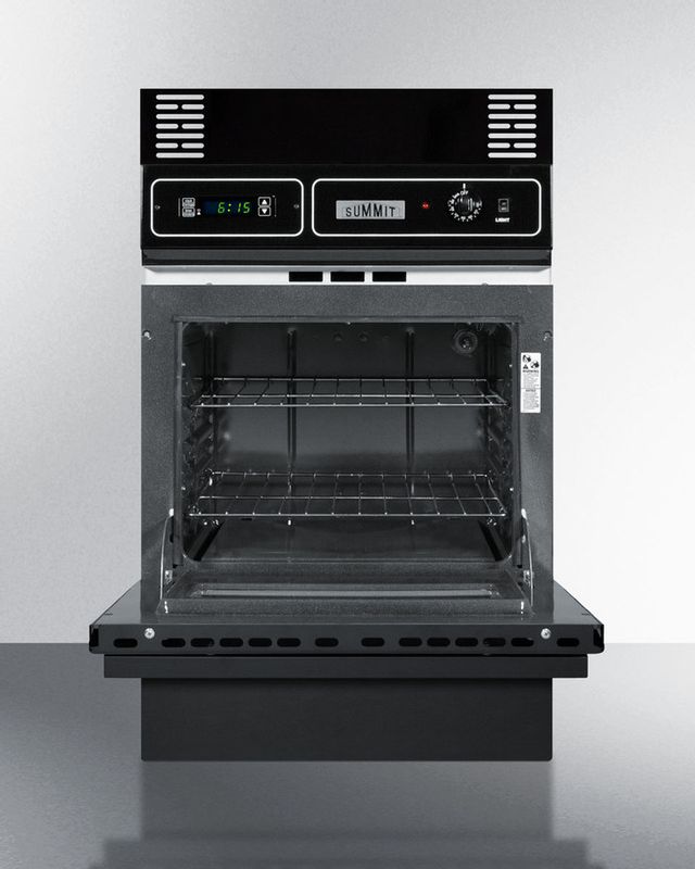 Summit® Black Wall Oven Trim Kit-1