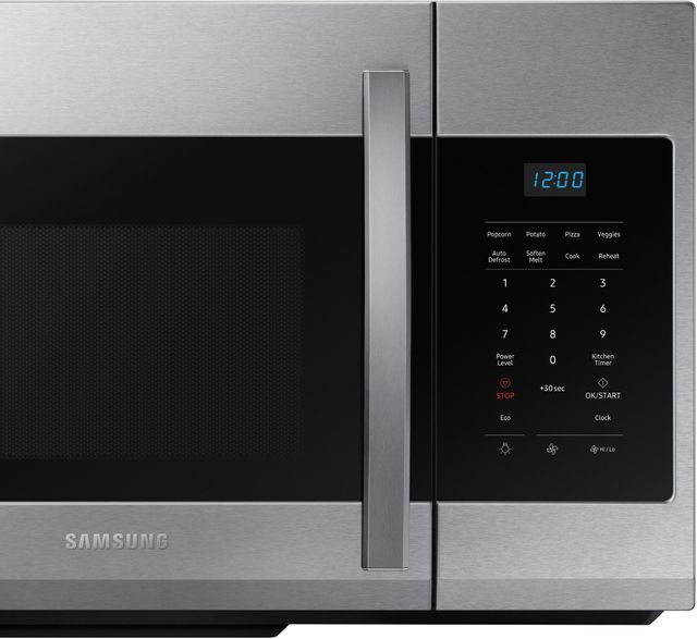 Samsung 1.7 Cu. Ft. Fingerprint Resistant Stainless Steel Over-the-Range Microwave [Scratch & Dent] 4
