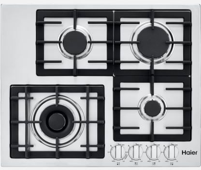 Haier 24" Gas Cooktop-Stainless Steel