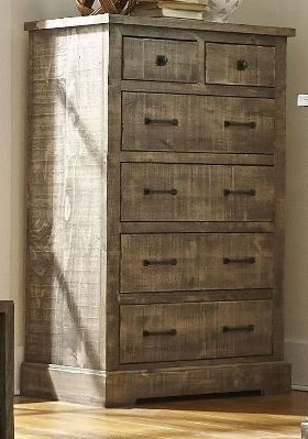 Progressive Furniture Meadow Weathered Gray Drawer Chest