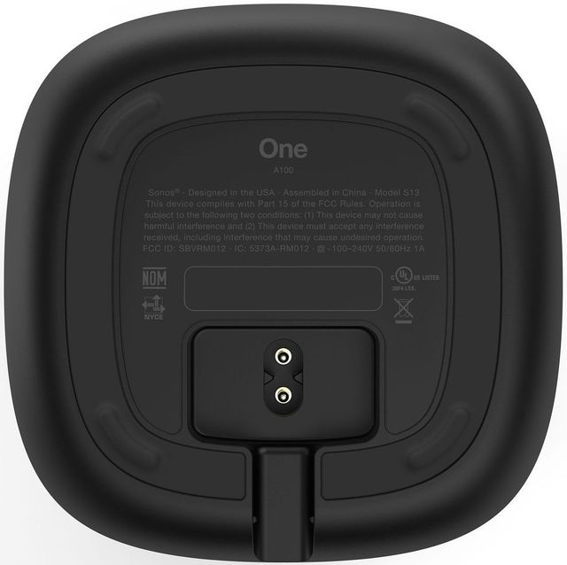 Sonos One (Gen1) Black Voice Controlled Smart Speaker 5
