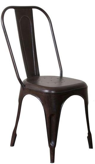 Coast to Coast Imports™ Burnished Brown Metal Cello Chair